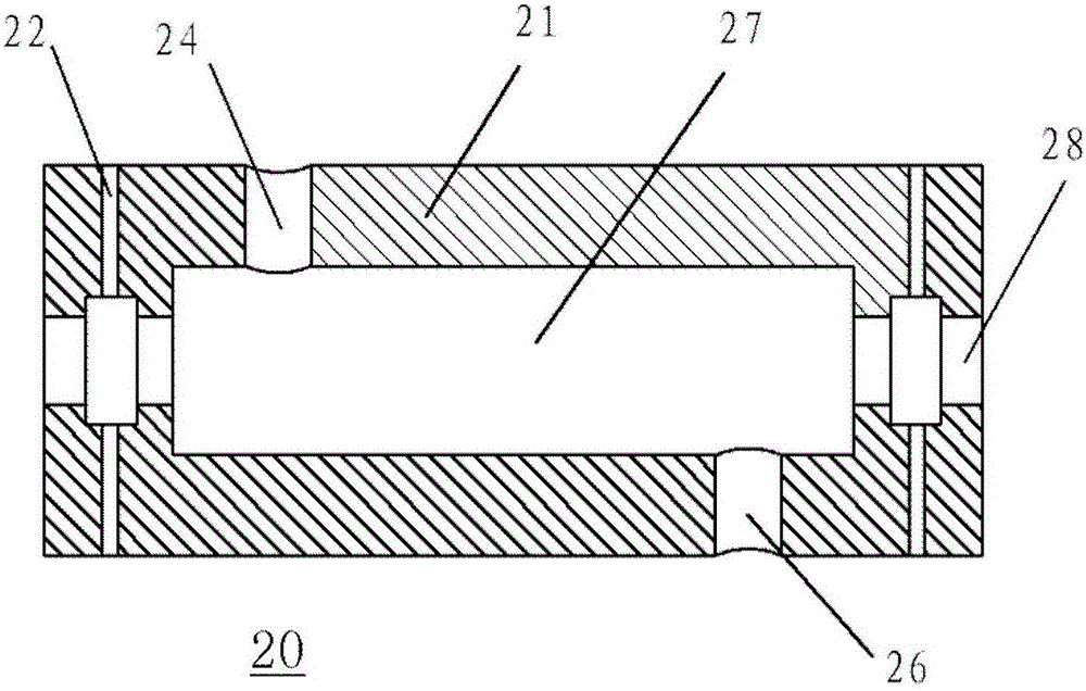 Fiber used for laser-mode stripping, and laser-mode stripper applying same