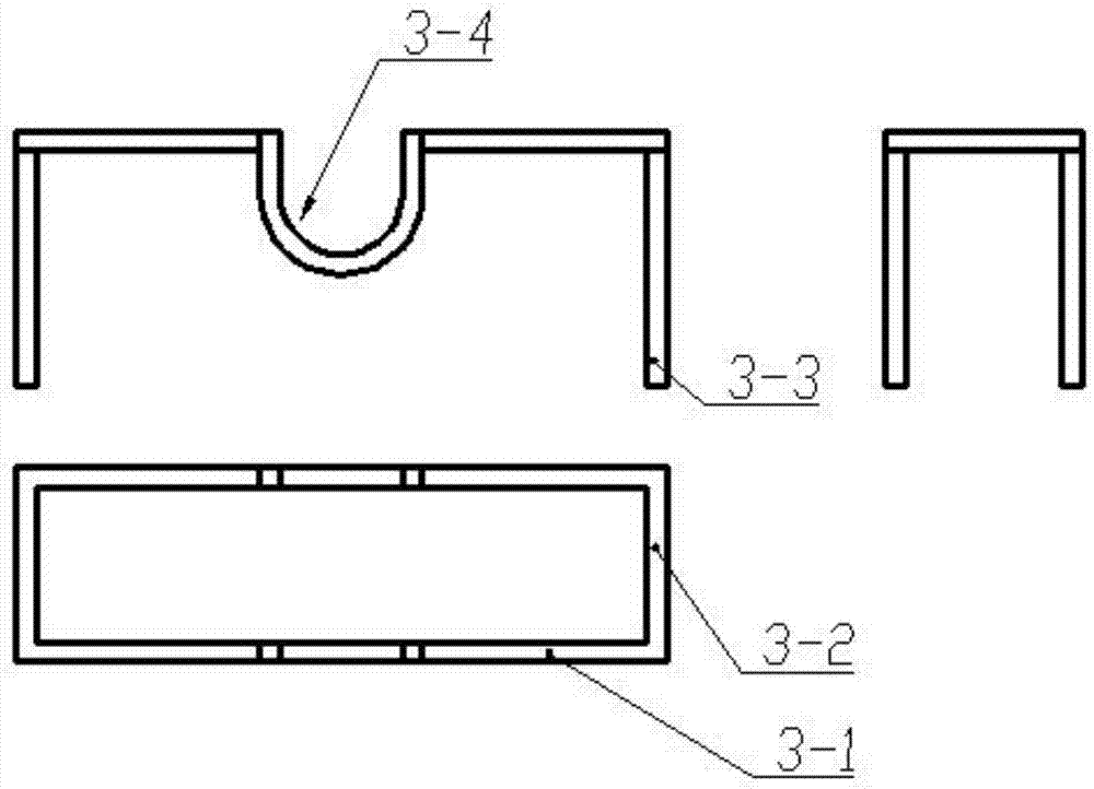 Vibration damping antislip automobile data recorder support device