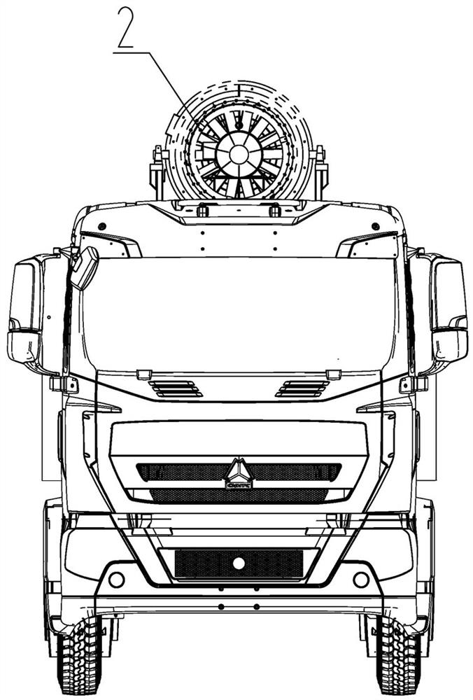 Multifunctional dust suppression vehicle and control method