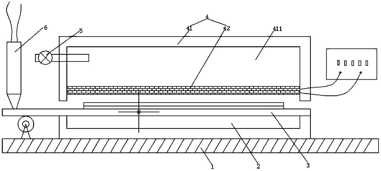 Amorphous alloy ultrasound-assisted induction heating welding equipment and method