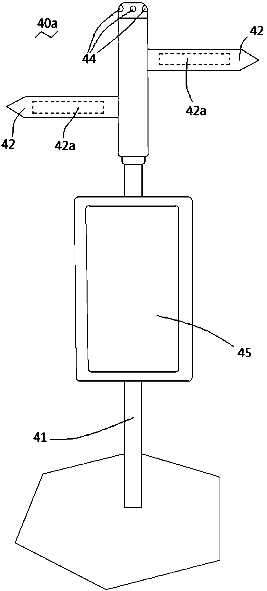 Community road indication method and community road indication system