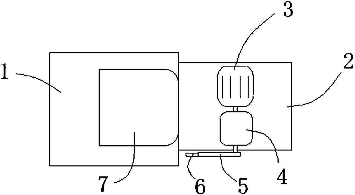 Electrical linkage device for taking condom