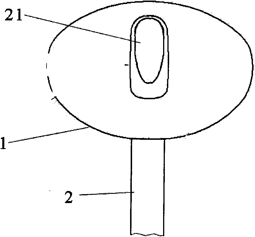 Transnasal laryngeal mask