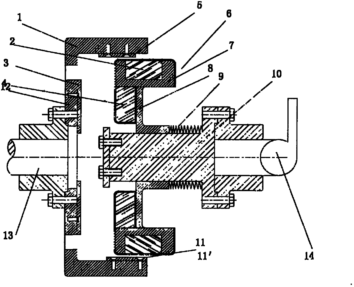 Torque limited permanent magnet coupler