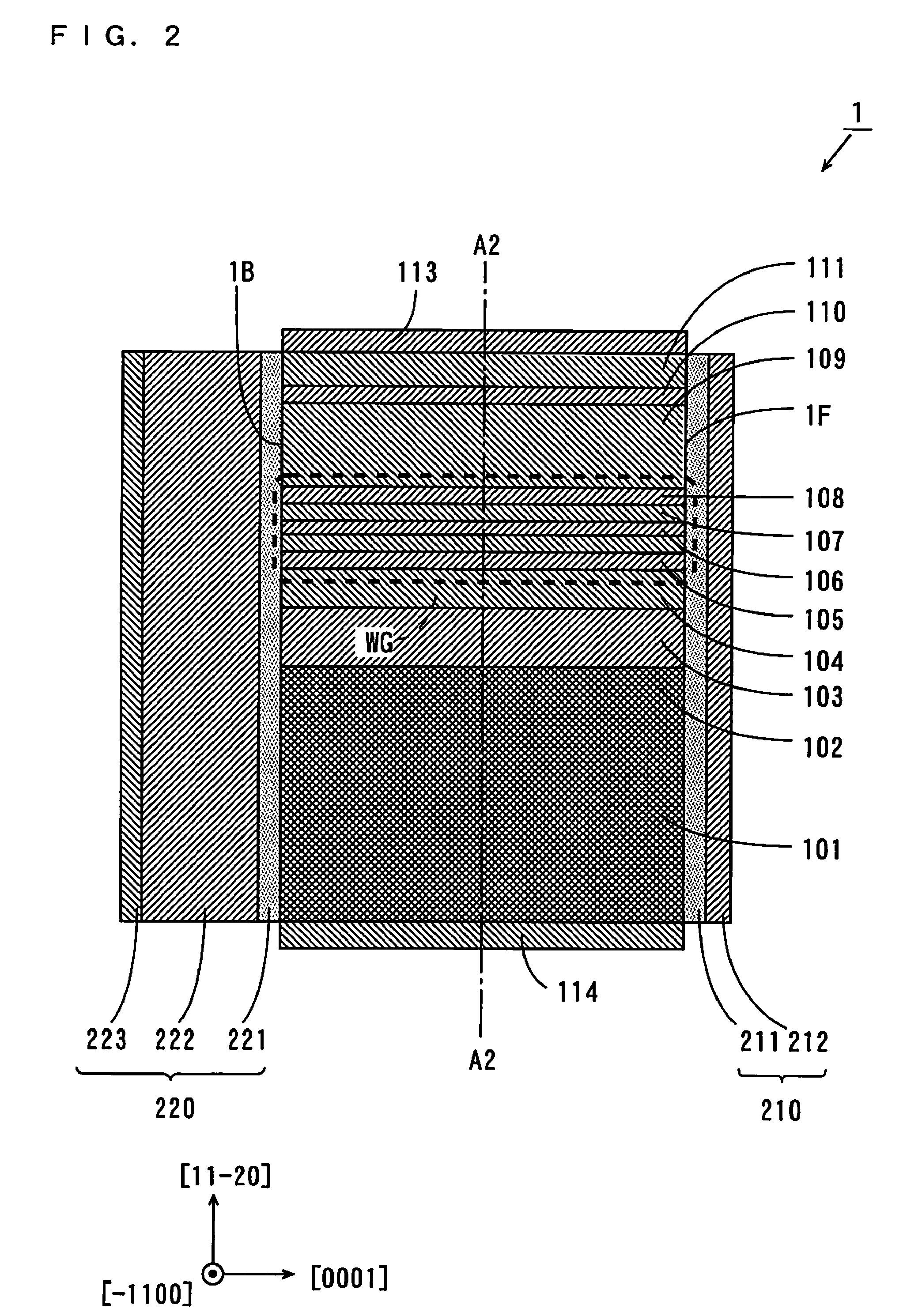 Nitride based semiconductor laser device