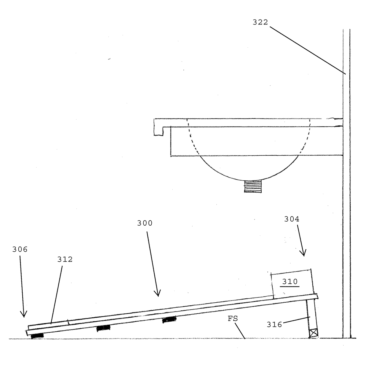 Plumber's support having improved height adjustment capabilities and providing enhanced upper body support