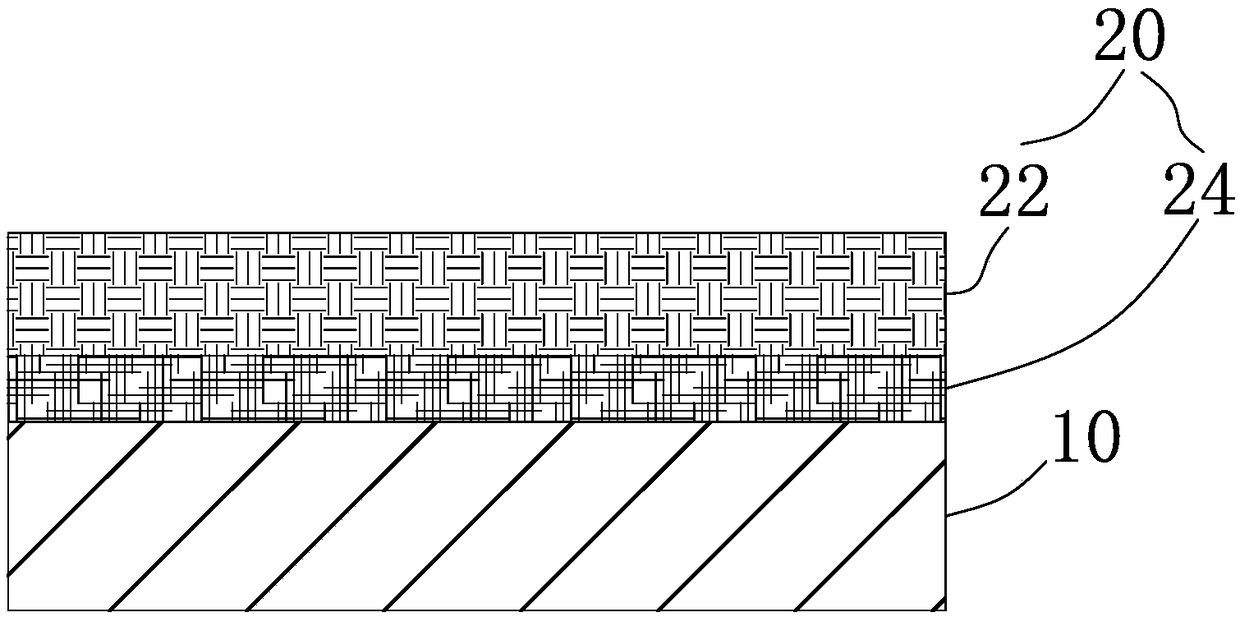 Wear-resistant non-metal composite board and production method thereof