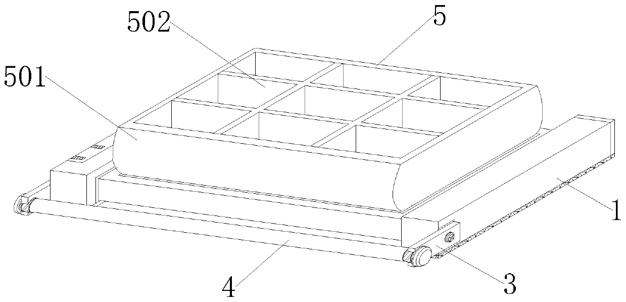 Special separating supporting disc for noodle fermentation