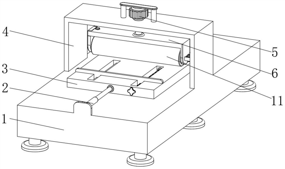 Polishing machine for polishing surface of metal plate