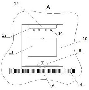 Propaganda equipment for vascular intervention surgical nursing