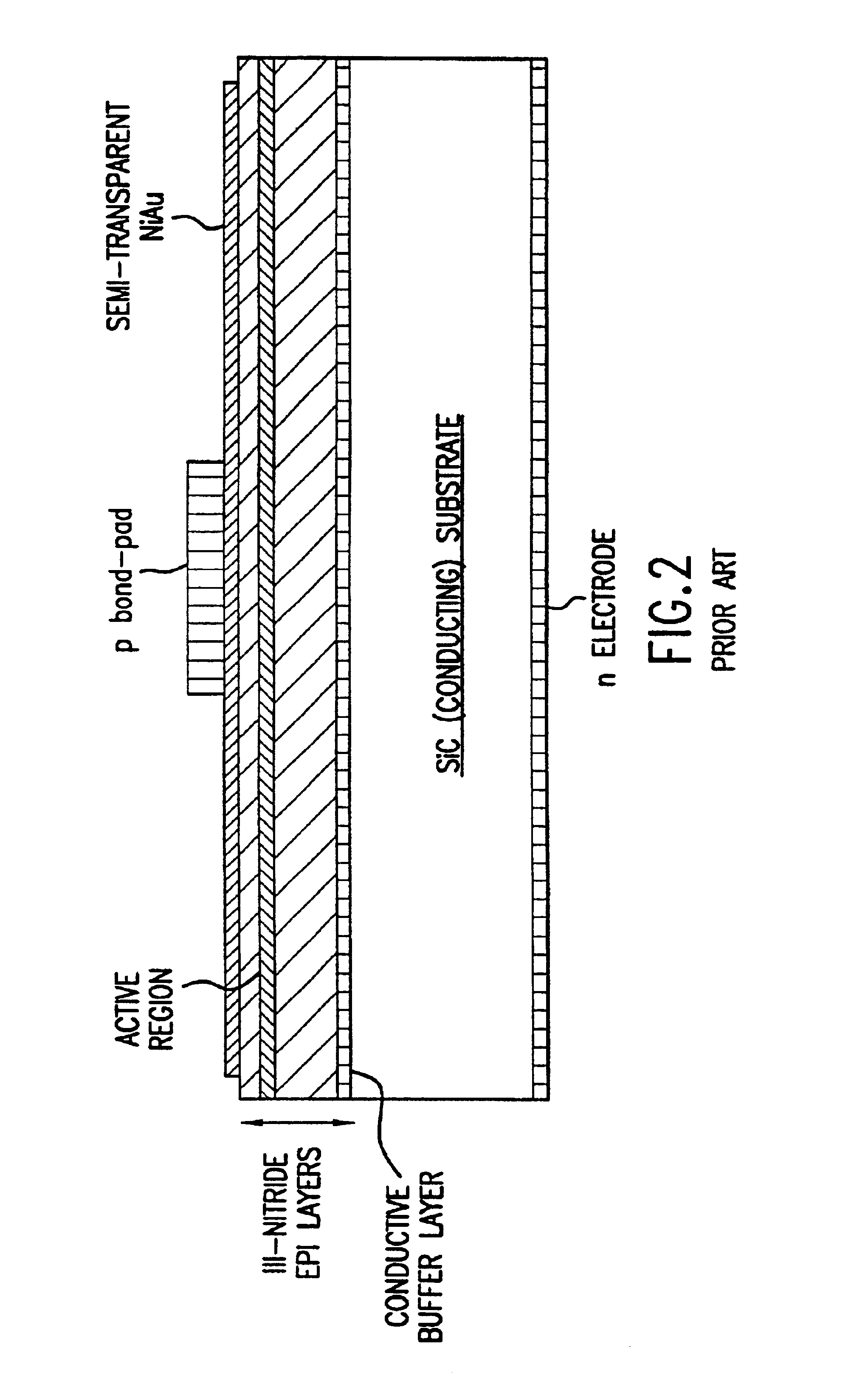 III-nitride light-emitting device with increased light generating capability