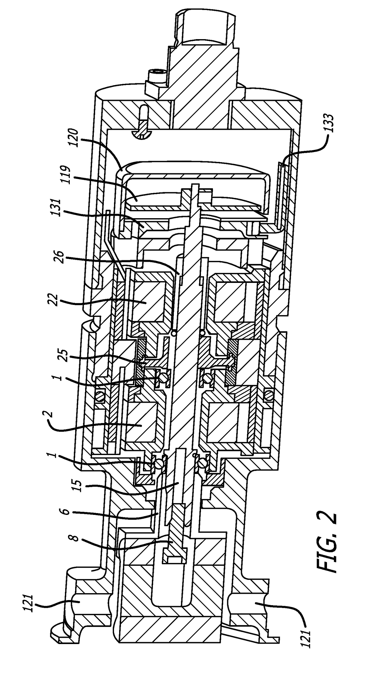 Dual speed and position wheel transducer