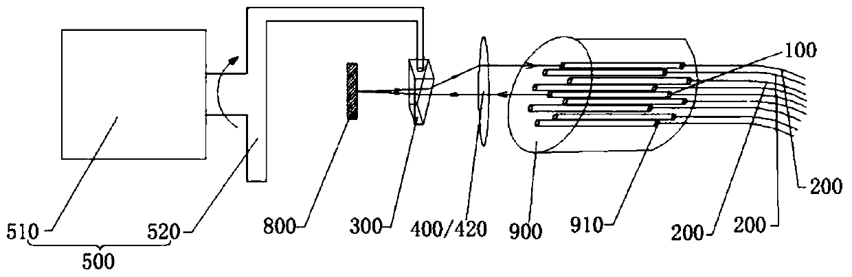 Optical switch with simple structure