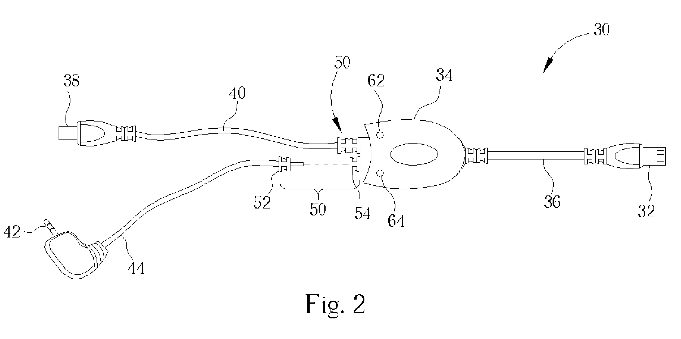 Data and charge adaptor for mobile device