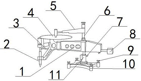 Novel semi-automatic flame cutting machine