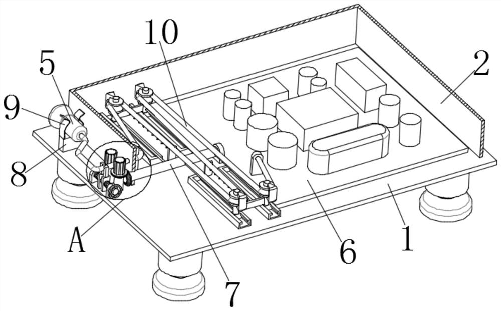 Intelligent switching power supply applied to medical places