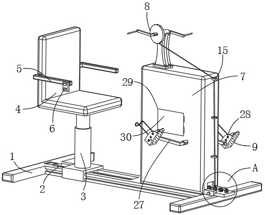 Postoperative auxiliary rehabilitation equipment for gastrointestinal tumor operation