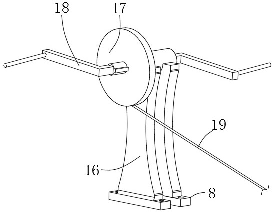 Postoperative auxiliary rehabilitation equipment for gastrointestinal tumor operation