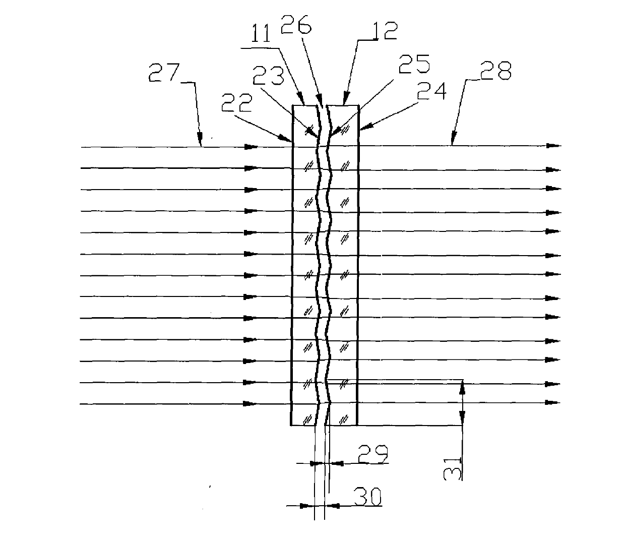 Operating lamp and its light transmission cover and light spot regulation method