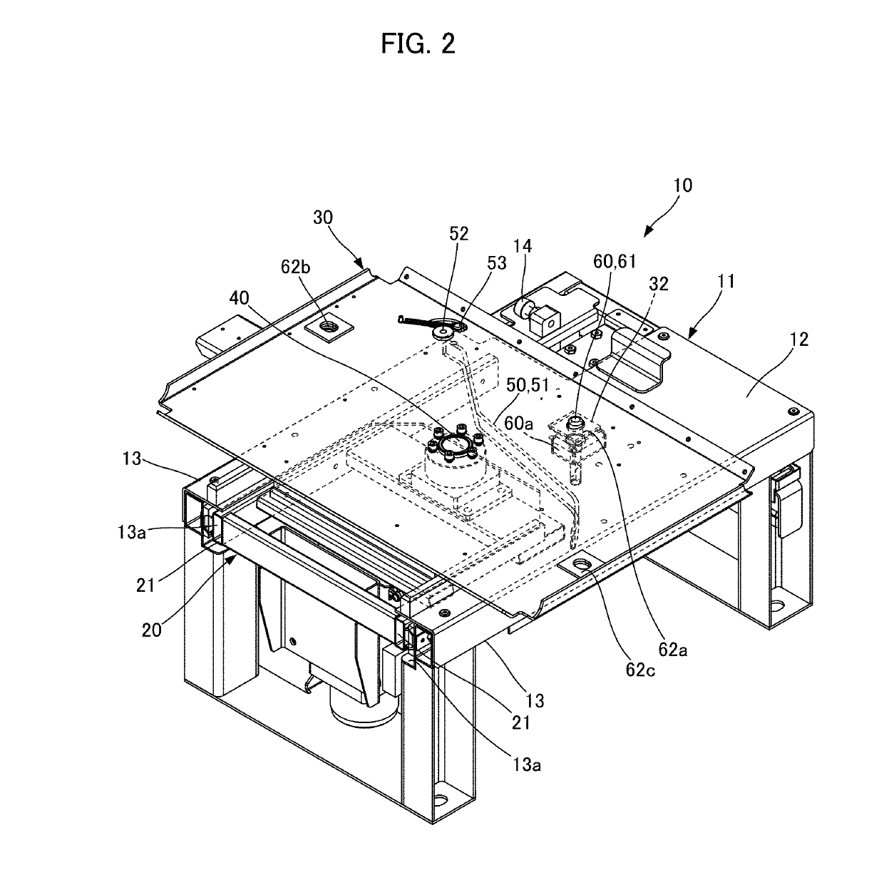 Seat support mechanism