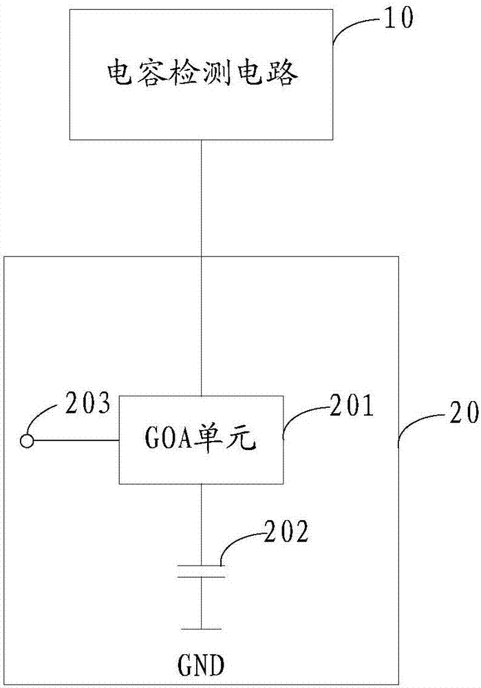 Capacitance detection circuit and capacitance detection method