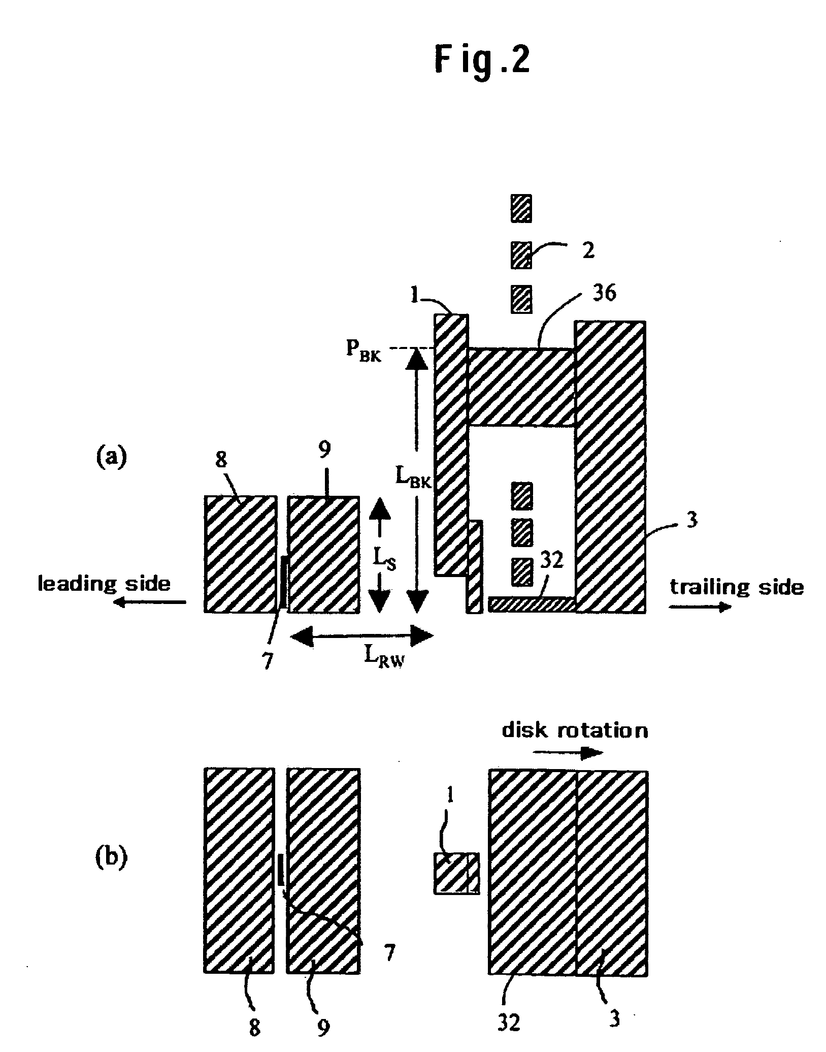 Magnetic recording head and magnetic disk storage apparatus mounting the magnetic head