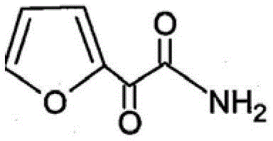 Method for improving yield of synthesized 2-furanyloxoacetic acid