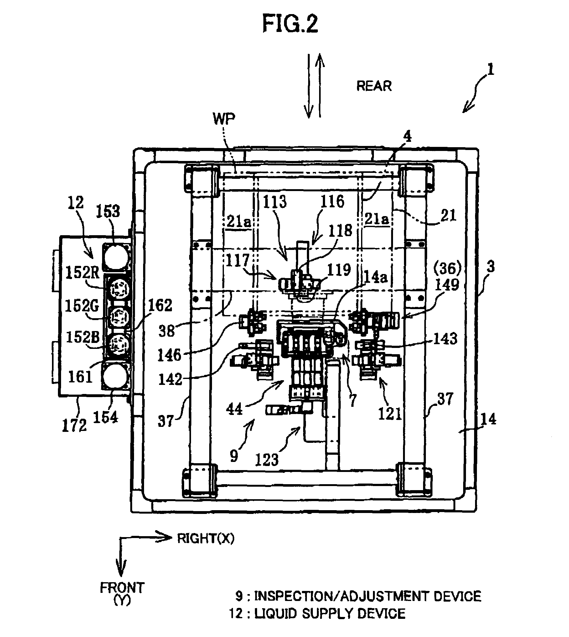 Nozzle head, nozzle head holder, and droplet jet patterning device