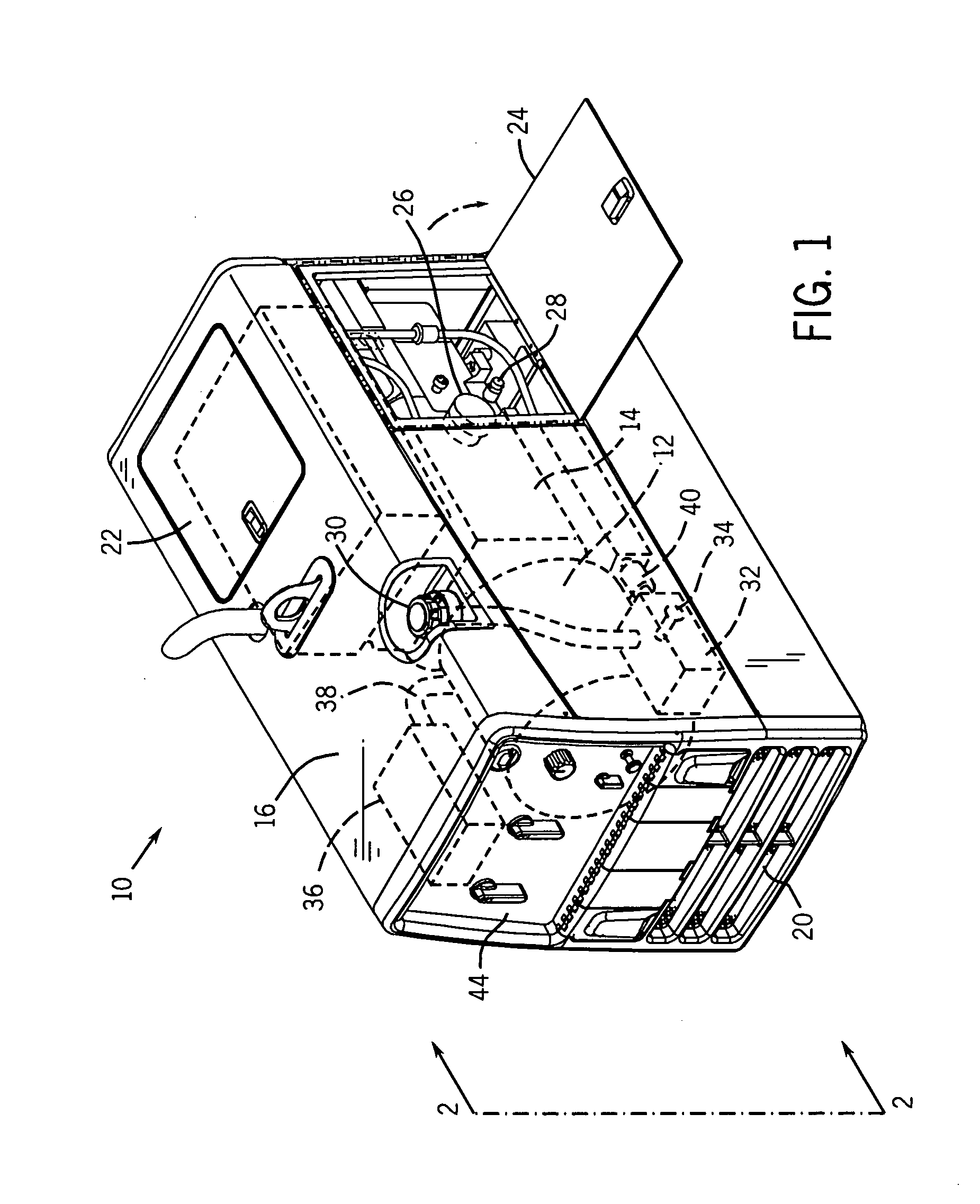 Low fuel shut off for a portable welder generator