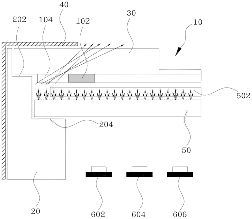 Curved surface display capable of reducing light leakage