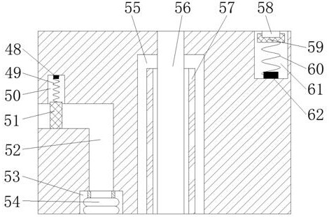 Detection device for automatically fixing pressure regulating valve