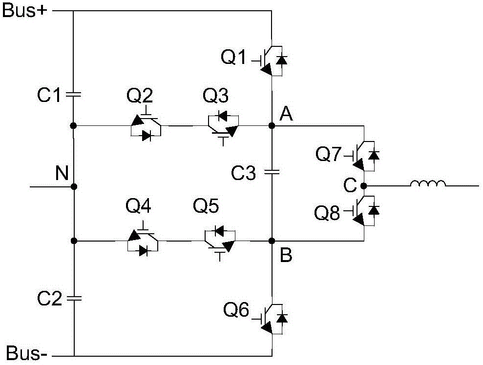 Multilevel circuit and isolated power circuit thereof