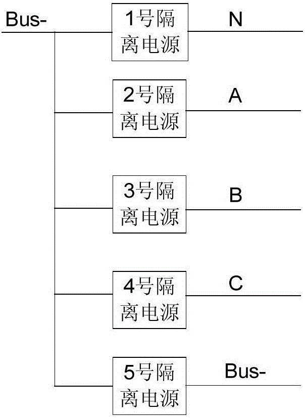 Multilevel circuit and isolated power circuit thereof