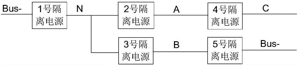 Multilevel circuit and isolated power circuit thereof