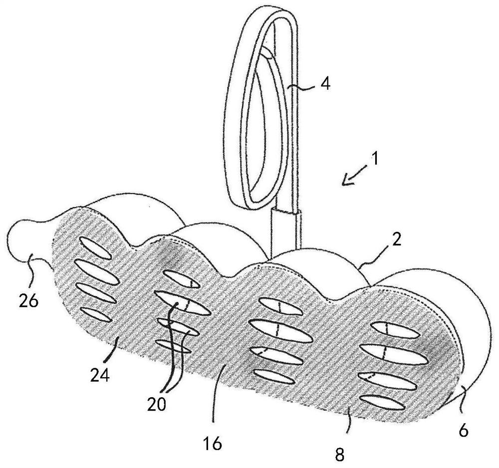 Device for accommodating toilet cleaner