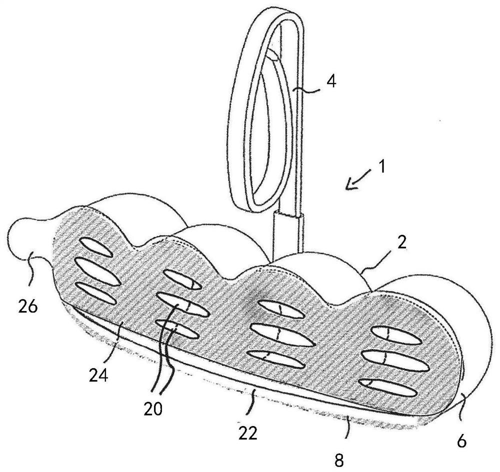 Device for accommodating toilet cleaner