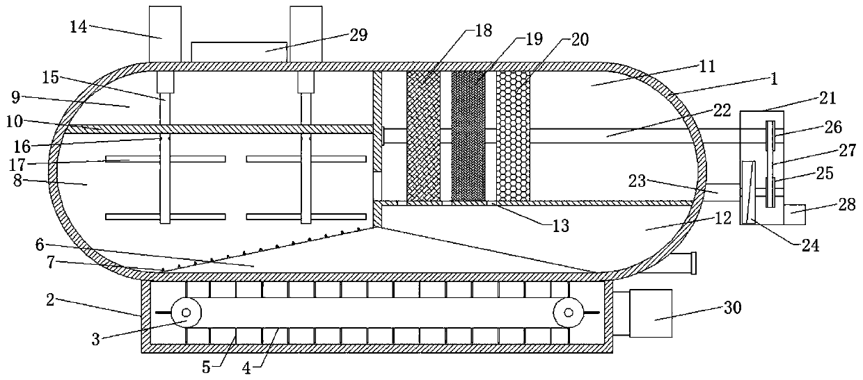 Integrated treatment equipment for wastewater purification