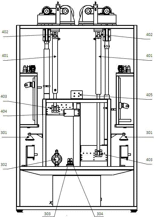 Experimental equipment for testing durability of hydraulic cylinders