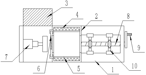 Variable-diameter flaring machine for PVC pipe production