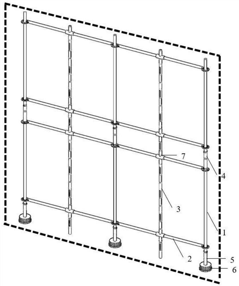 System suitable for testing section wind speed of construction project