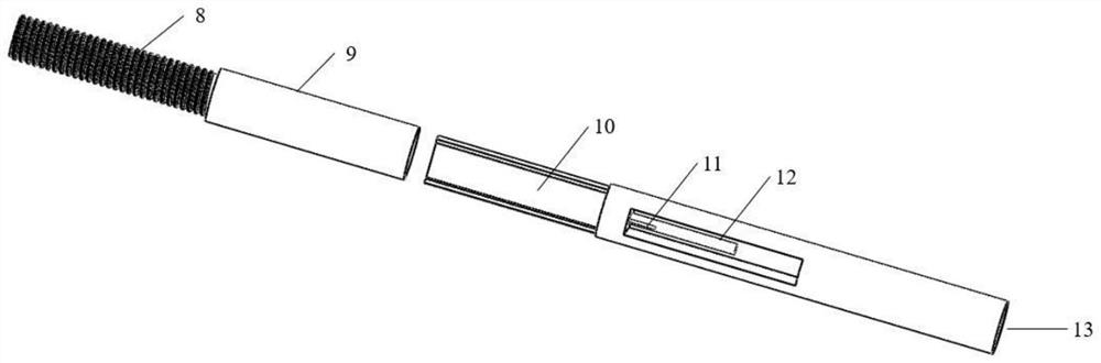 System suitable for testing section wind speed of construction project