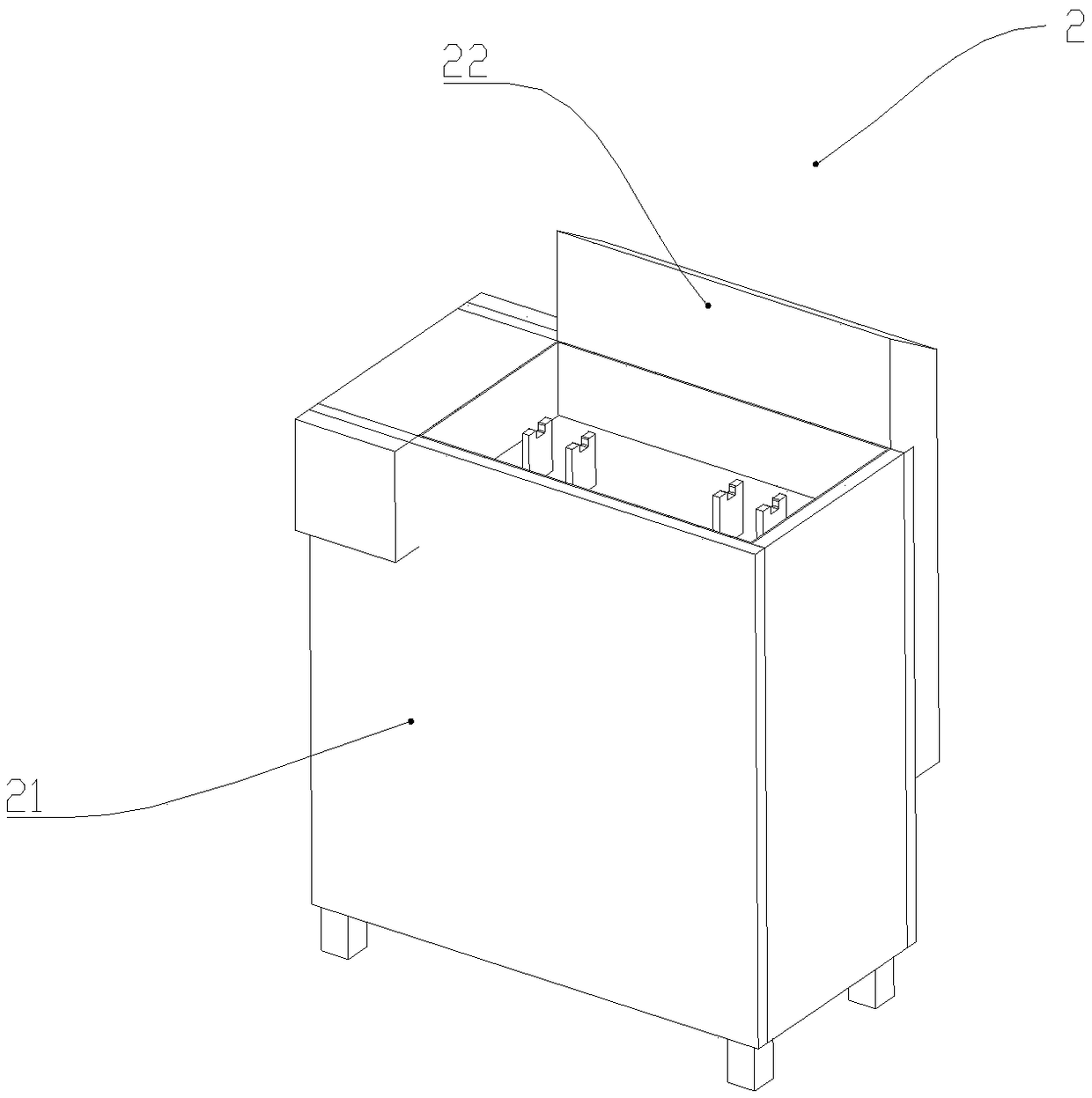 Automatic saw cutting device for aluminum alloy semi-solid die-casting products