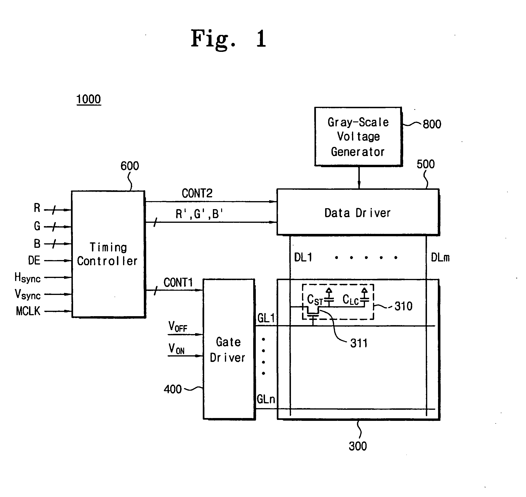 Data processing device, method of driving the same and display device having the same