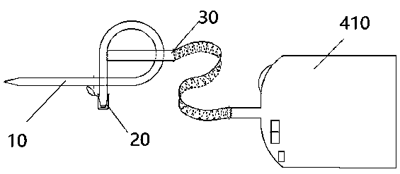 Portable electric insect sucking device and insect sucking method therefor