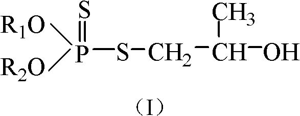 Preparation and application of dialkyl dithiophosphate hydroxyl derivative and boric acid ester thereof