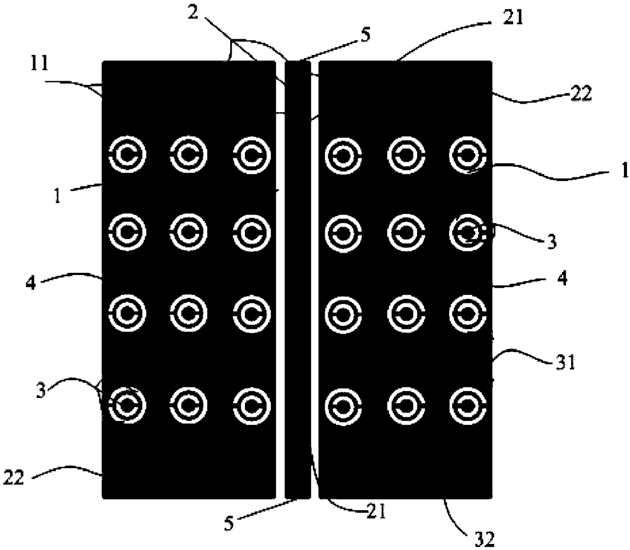 Reflection-free coplanar waveguide band-stop filter