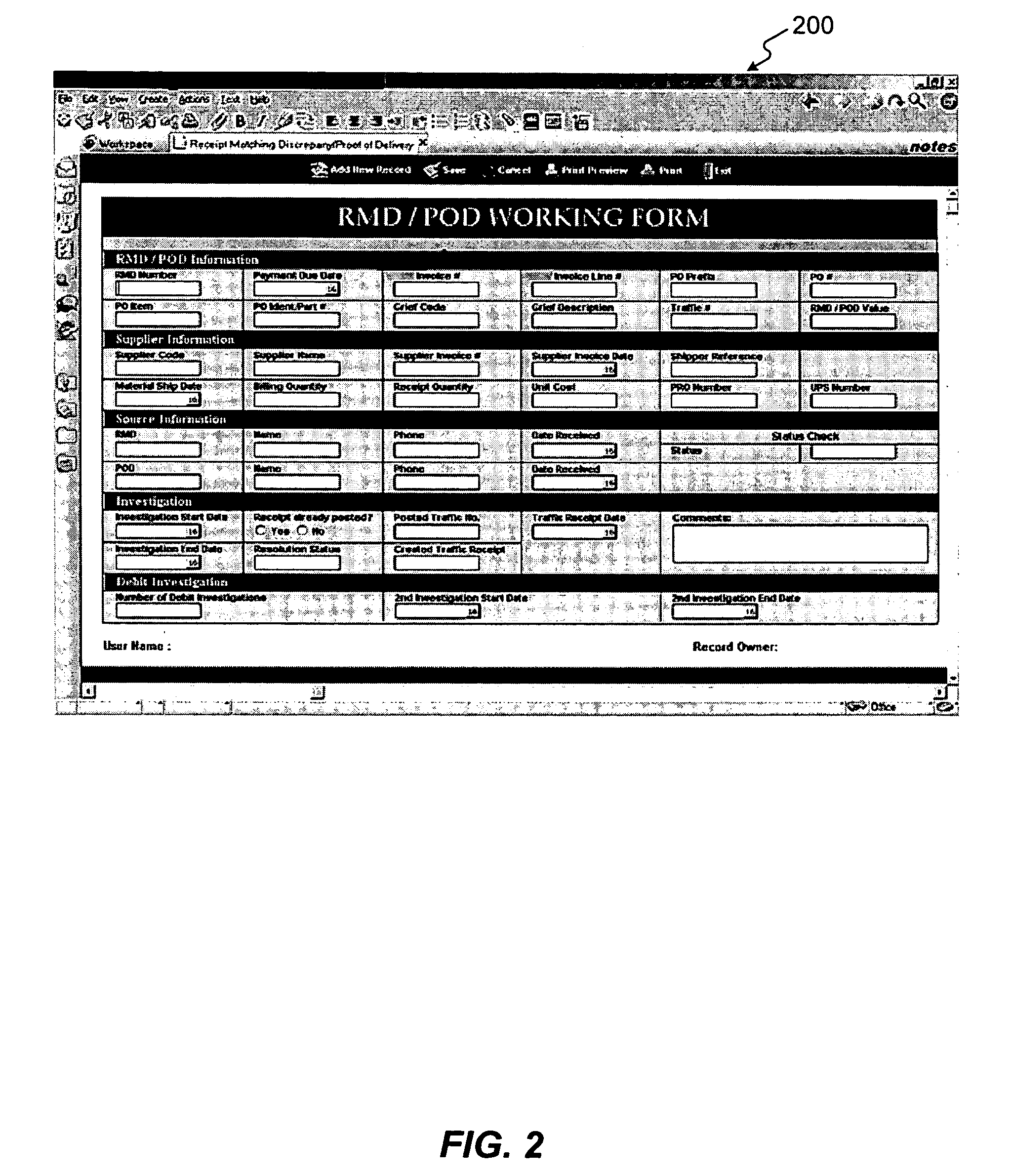 Method for processing advanced ship notices (ASNs)