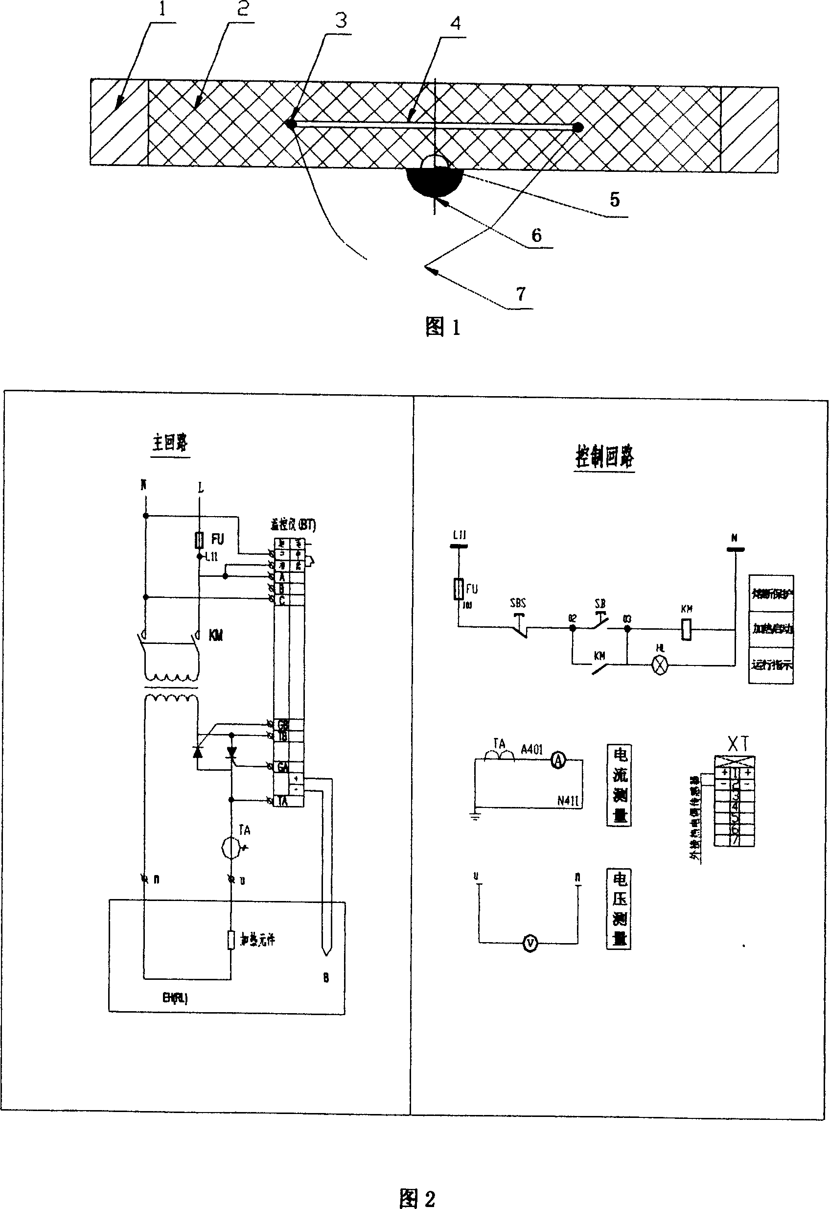 Preparation of the high-performance porcelain heating parts with automatic temperature-control