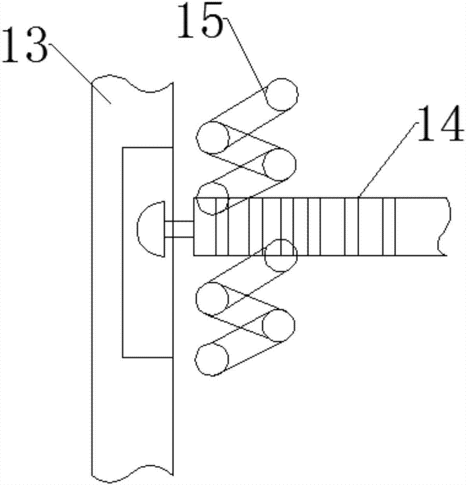 Eco-friendly sewage high-efficiency pressure filtration treatment device