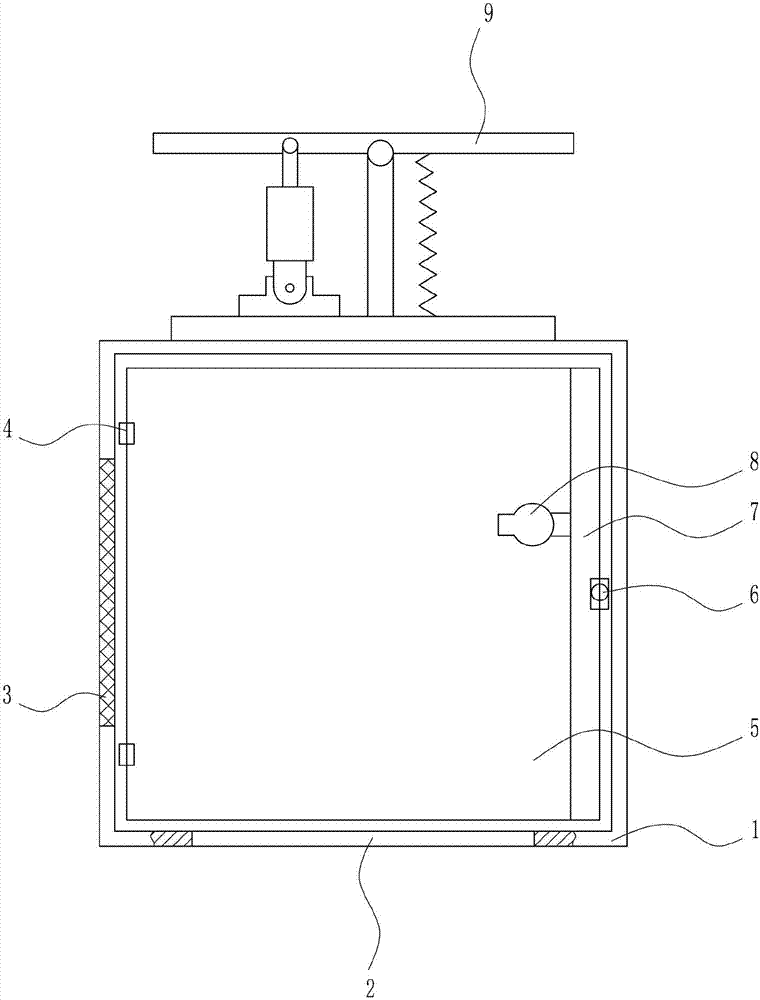 Solar moisture-proof power cabinet